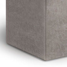 Load image into Gallery viewer, Rockwood - Upholstered Cube Storage Ottoman With Tray
