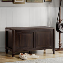 Load image into Gallery viewer, Connaught - Wide Storage Bench Trunk - Chestnut