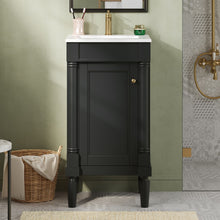 Load image into Gallery viewer, French Style Bathroom Cabinet With Sink, Adjustable Shelf