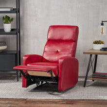 Load image into Gallery viewer, Contemporary Recliner Chair With Push Back Function