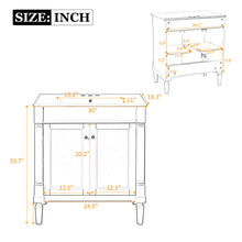 Load image into Gallery viewer, Bathroom Vanity Cabinet With Sink, Soft Close Doors, Storage Cabinet