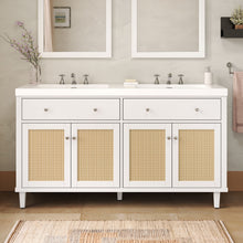 Load image into Gallery viewer, Bathroom Vanity With Double Sink, Large Storage Space