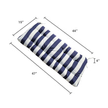Load image into Gallery viewer, Outdoor Bench Cushions & Weather-Resistant Fabric