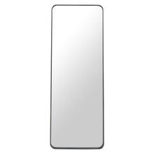 Load image into Gallery viewer, 66" Steel Framed Full Length Mirror - Black