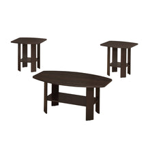 Load image into Gallery viewer, 36" Coffee Table With Shelf (Set of 3) - Brown