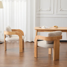Load image into Gallery viewer, Dining Chairs With Pillow Back (Set of 2)
