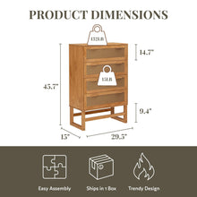 Load image into Gallery viewer, Talo - 4 Drawer Dresser - Natural