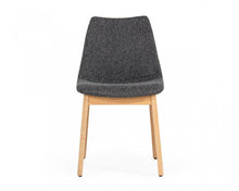 Load image into Gallery viewer, Fabric Dining Chairs (Set of 2) - Dark Gray