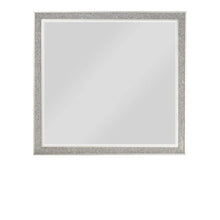 Load image into Gallery viewer, 36" Framed Mounted Dresser Mirror Square - Pearl Silver