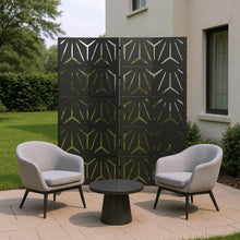Load image into Gallery viewer, Six Panel Screen Room Divider (720032) - Black