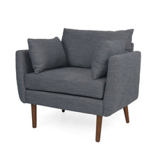 Load image into Gallery viewer, Luminate - Upholstered Fabric Club Chair With Tapered Legs And 2 Accent Pillows