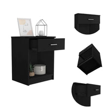 Load image into Gallery viewer, Modern And Eco Bed And Bath Nightstand - Black