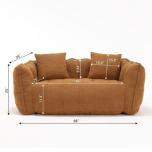 Load image into Gallery viewer, Cozy Beanbag Chair With High Resilience Foam Core For 2