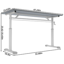 Load image into Gallery viewer, Adjustable Home Office Desk