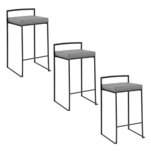 Load image into Gallery viewer, Fuji - Contemporary Style Stackable Counter Stool