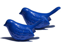 Load image into Gallery viewer, Bird Tabletop Sculpture (Set of 2) - Blue