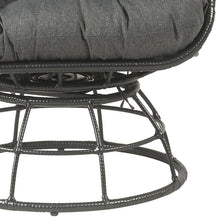 Load image into Gallery viewer, Hikre - Patio Lounge Chair & Side Table - Black / Charcoal