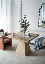Load image into Gallery viewer, Square Dining Table With Pedestal Base