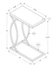 Load image into Gallery viewer, Accent Table, C - Shaped, Contemporary & Modern Design