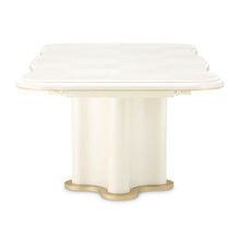 Load image into Gallery viewer, La Terrazza - Double Pedestal Dining Table - Creamy Pearl
