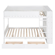 Load image into Gallery viewer, Bunk Bed With 2 Drawers And Multi Layer Cabinet
