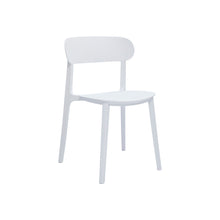 Load image into Gallery viewer, Heavy Duty Plastic Dining Room Side Chairs (Set of 4) - White
