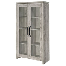 Load image into Gallery viewer, Myerson - 2 Door Tall Cabinet - Gray