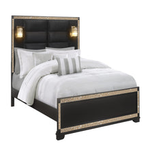 Load image into Gallery viewer, Lively - Bedroom Set With Glitter Detail And Padded Headboard