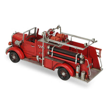 Load image into Gallery viewer, Truck Hand Painted Figurine Sculpture - Red