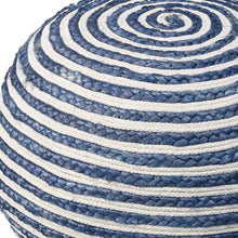 Load image into Gallery viewer, Ottoman Jute - Blue