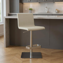 Load image into Gallery viewer, Stainless Steel Counter Height Bar Chair - Light Gray / Silver