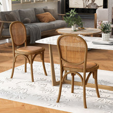 Load image into Gallery viewer, Vintage Style Dining Chairs (Set of 2)