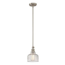 Load image into Gallery viewer, Kitchen Island Dimmable Metal Chandelier With Shades - Nickel