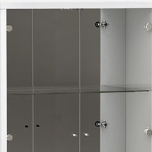 Load image into Gallery viewer, Display Stand With One drawer - Silver And White
