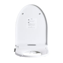 Load image into Gallery viewer, Smart Bidet Toilet Seat & Side Knob Adjustable Heated Seat With Water Temperature And Pressure Adjustment Portable Bidet - White