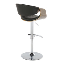 Load image into Gallery viewer, Symphony - Mid Century Modern Adjustable Barstool With Swivel & Rounded T Footrest (Set of 2)