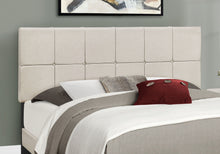 Load image into Gallery viewer, Queen Size Bed, Upholstered, Transitional - Beige