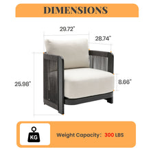 Load image into Gallery viewer, Outdoor Armchair For Garden