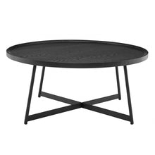 Load image into Gallery viewer, Round Coffee Table - Black