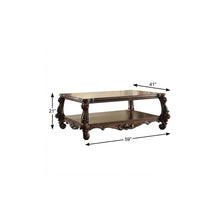 Load image into Gallery viewer, Manufactured Wood Coffee Table With Storage - Cherry Oak