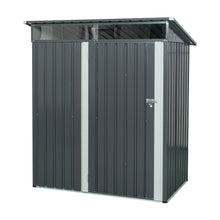 Load image into Gallery viewer, Outdoor Metal Storage Shed Transparent Plate
