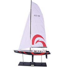 Load image into Gallery viewer, Hand Painted Model Boat (624692) - White / Black