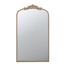 Load image into Gallery viewer, 42" Arch Iron Framed Accent Mirror - Gold