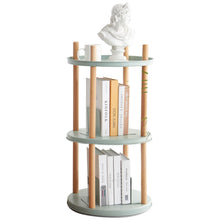 Load image into Gallery viewer, Storage Shelf, 360° Rotating Bookshelf, Bookcase With Large-Capacity Storage Space, Multifunctional Storage Rack, Compact Design For Living Room