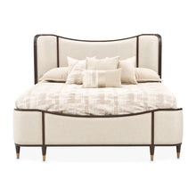 Load image into Gallery viewer, Camellia Field - Upholstered Panel Bed