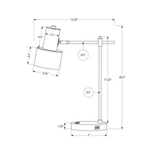 Load image into Gallery viewer, Lighting, Table Lamp, USB Port Included, Modern - Black