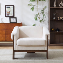 Load image into Gallery viewer, Sierra - Vintage Modern Accent Chair With Deep Cushions And Wide Armrests