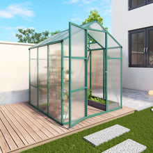 Load image into Gallery viewer, Polycarbonate Walk-In house, Raised Base For Outdoor In All Season