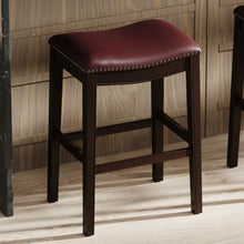 Load image into Gallery viewer, Modern Stool & Nail Head Detailing