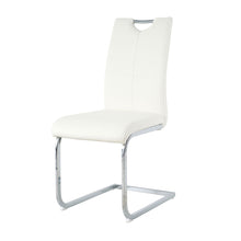Load image into Gallery viewer, Modern Dining Chairs With Padded Seat And Metal Legs